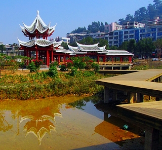 龙岩石锣鼓湿地公园